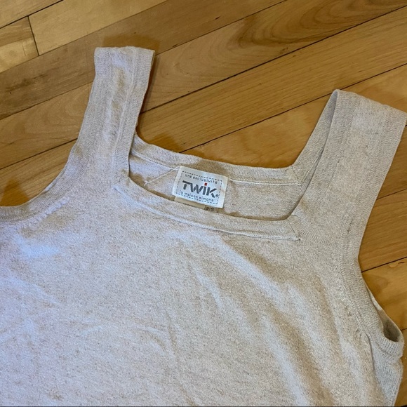 Vintage summer knit tank top - Picture 5 of 5